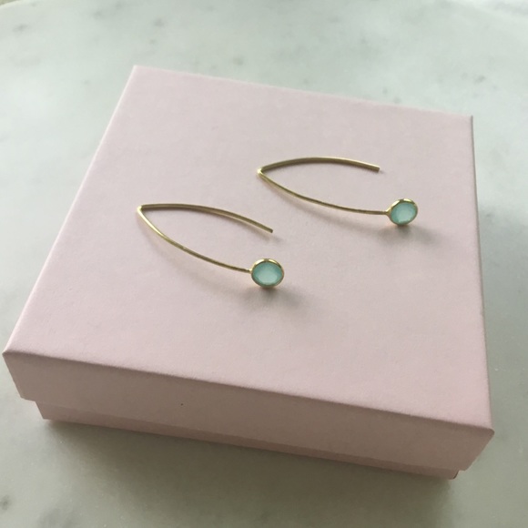 14k gold plated .925 Sterling Silver Earrings - Picture 15 of 16